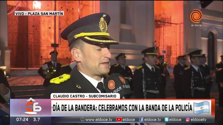 Arriba Córdoba celebró el Día de la Bandera