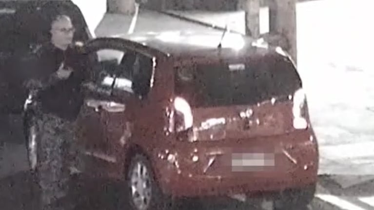 Así recuperaron el auto robado con una nena adentro