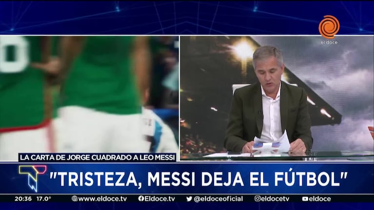 La carta de Jorge Cuadrado por el pase de Messi al Inter Miami