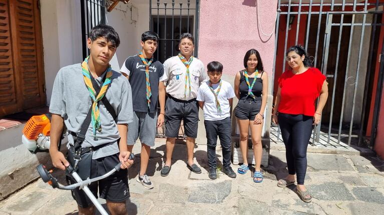 La ejemplar actitud de un scout cordobés