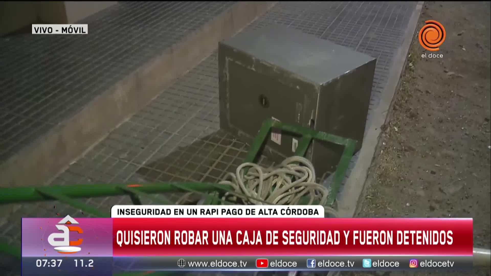 Ladrones detenidos tras doble robo en Córdoba