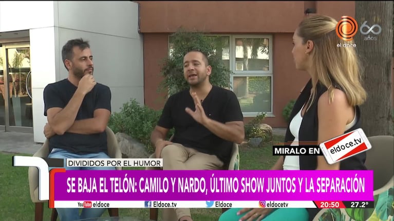 Camilo y Nardo: último show y separación 