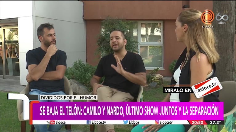 Camilo y Nardo: último show y separación