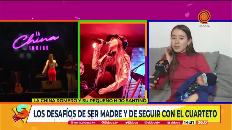 La China Romero y Santino en Seguimos