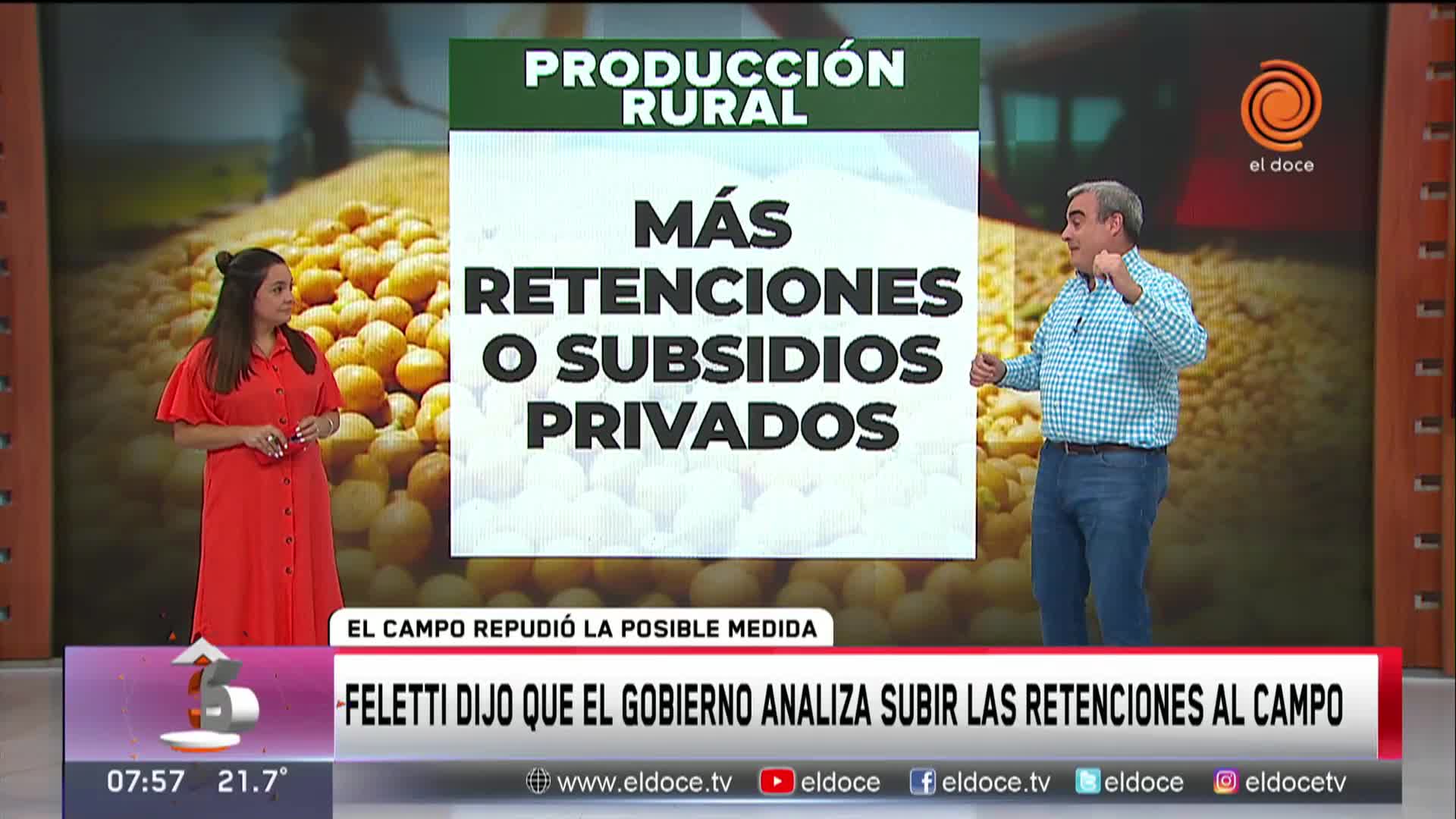 Retenciones o subsidios cruzados: qué analiza el Gobierno Nacional