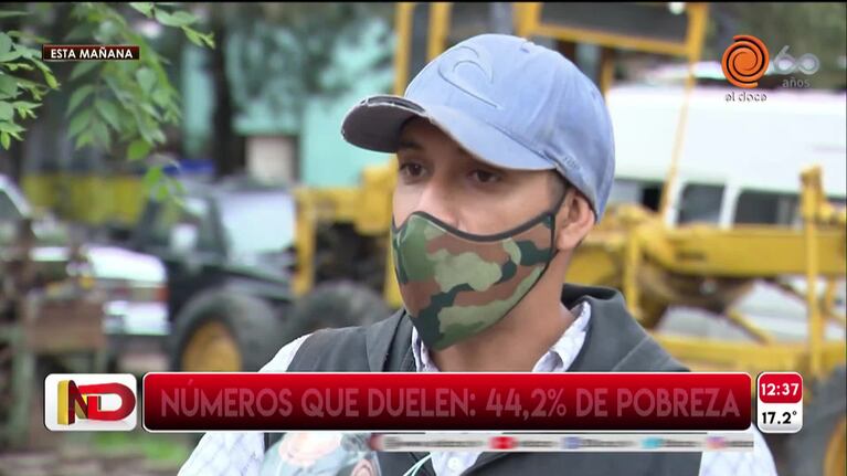 Oberlin: "Cuando se reactive la economía, van a seguir siendo pobres"
