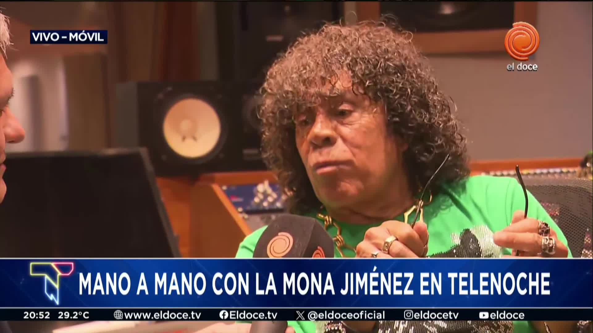 La Mona Jiménez habló con Jorge Cuadrado en la previa del Festival Bum Bum