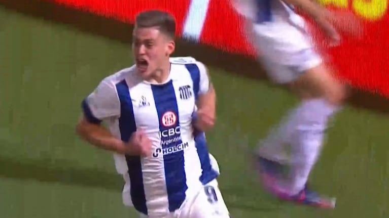 El gol de Girotti para el 1 a 1 de Talleres ante Boca