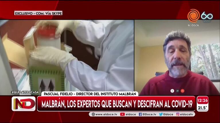 "Se testea a toda persona que sea un caso sospechoso", dijo el director del Malbrán