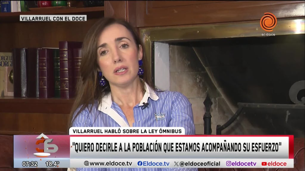 Villarruel contó detalles de la reunión con Llaryora en Córdoba