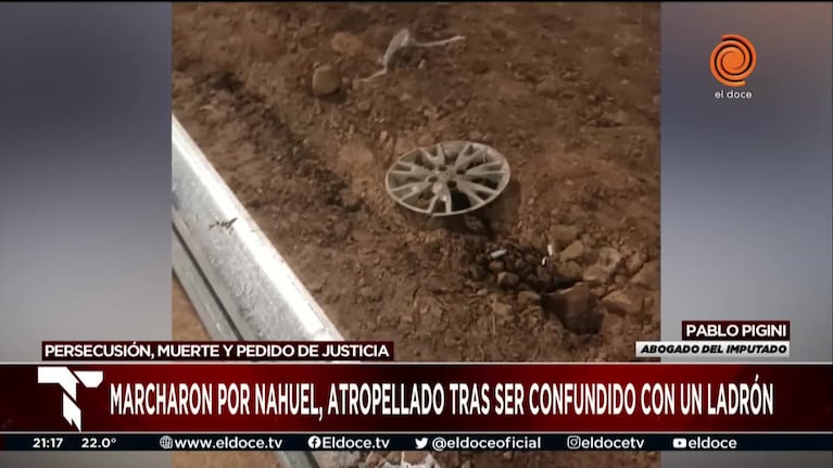 Versiones cruzadas de la muerte del joven perseguido y atropellado