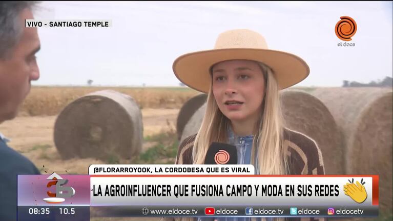 La agroinfluencer que combina campo y moda
