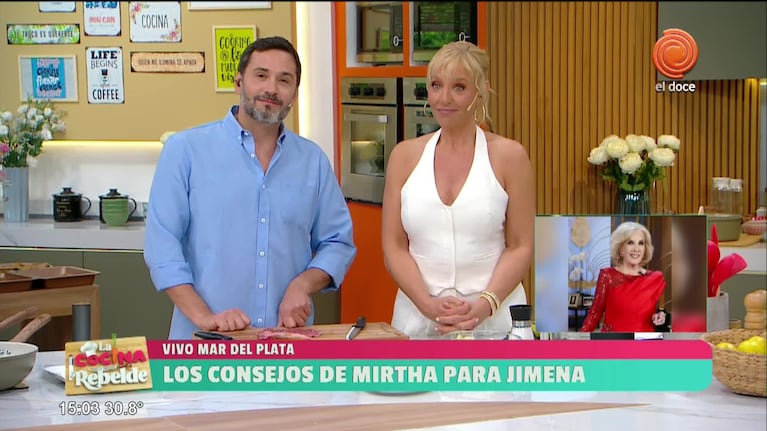 Mirtha Legrand fue declarada madrina de La cocina rebelde
