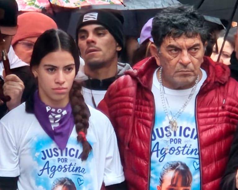 El  contundente pedido del abuelo de Agostina en la Marcha de Ni Una Menos 
