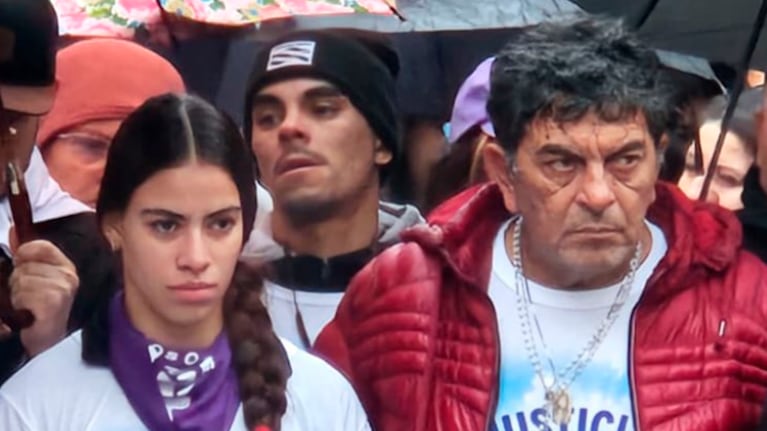 El contundente pedido del abuelo de Agostina en la Marcha de Ni Una Menos