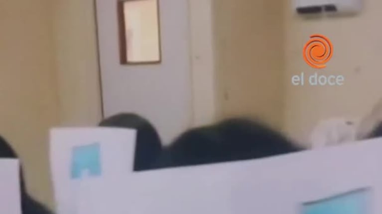 Los compañeros de Agostina y un conmovedor video