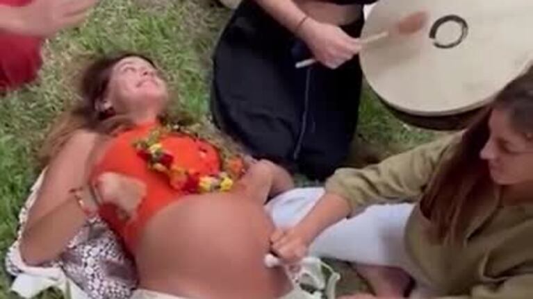 El ritual de Calu Rivero a semanas de convertirse en madre