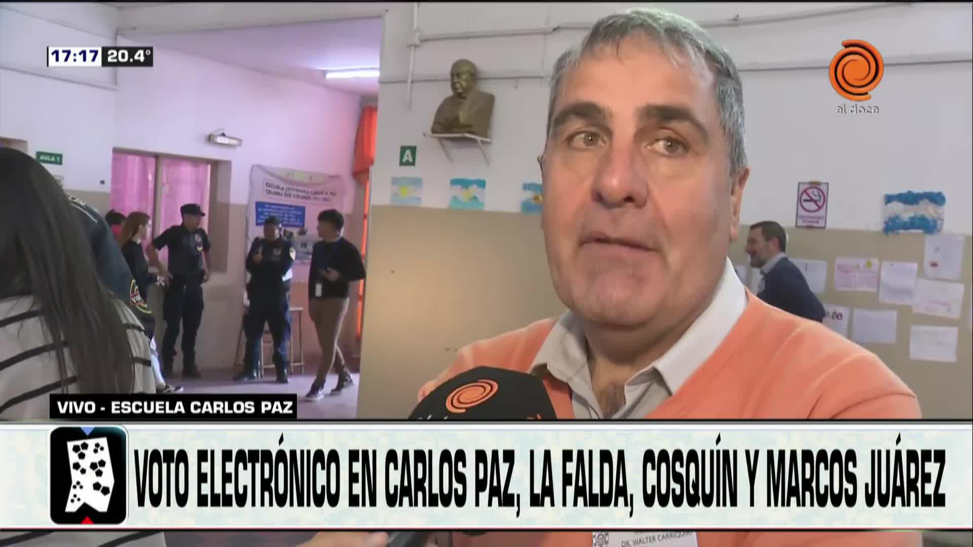 Carlos Paz estrenó la Boleta Única Electrónica