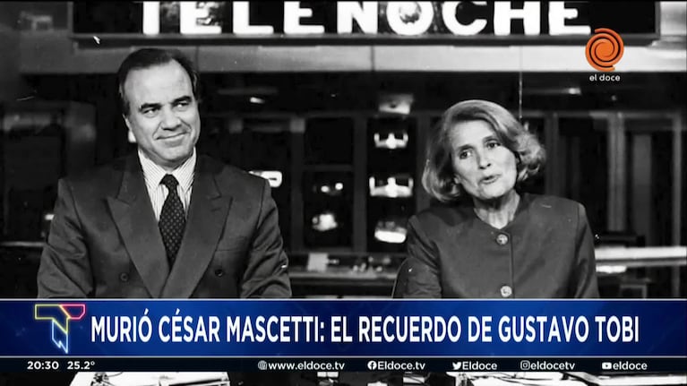 Gustavo Tobi recordó a César Mascetti tras su muerte