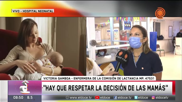 La importancia de la lactancia materna: "Hay que respetar la decisión de las mamás"