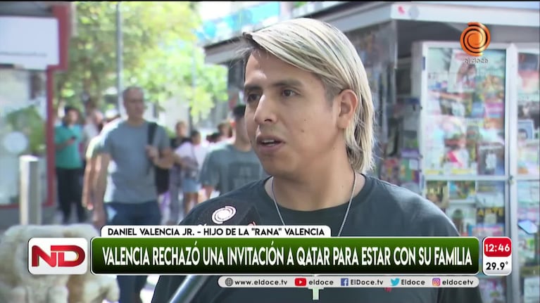 Por qué la Rana Valencia rechazó la invitación para ver la final del Mundial