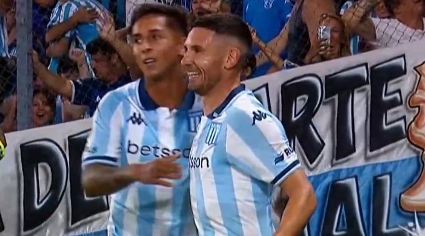 El segundo gol de Maravilla Martínez ante Belgrano