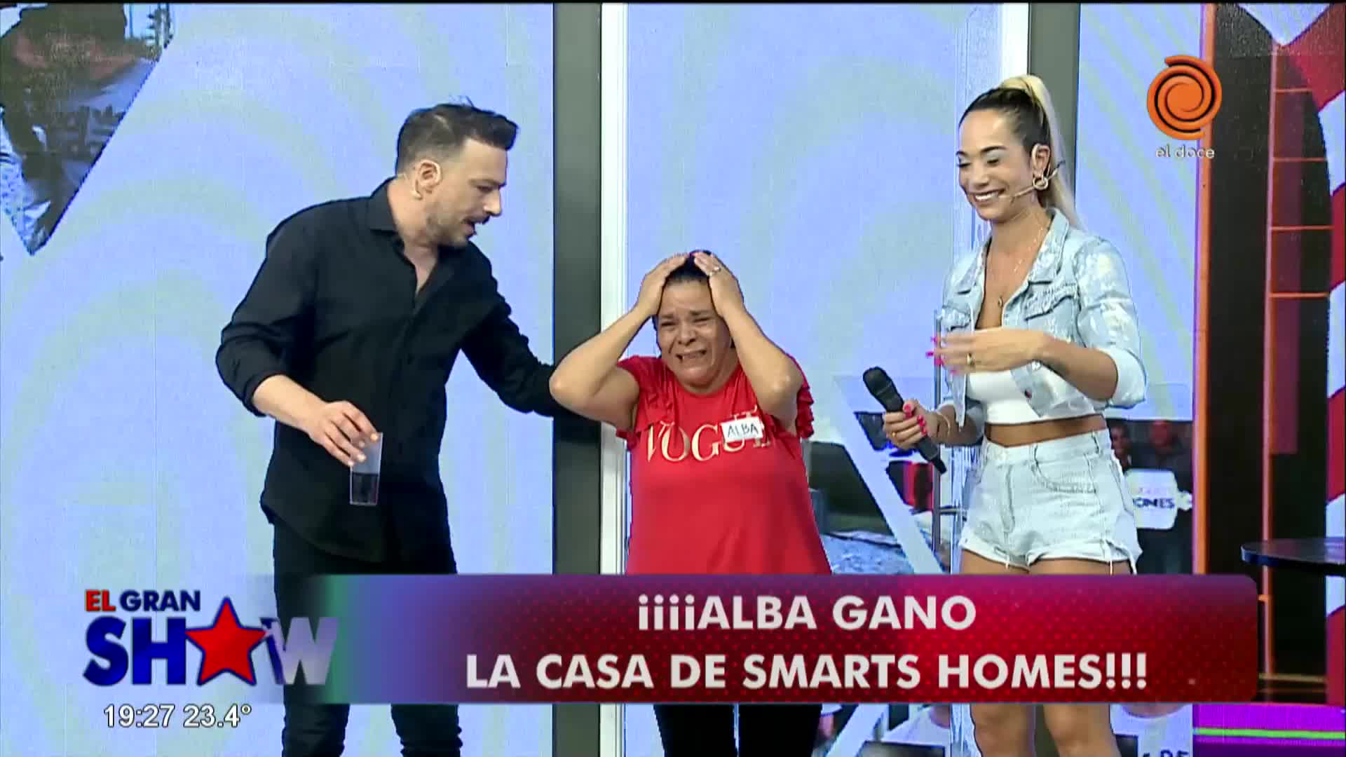 La emoción de la cordobesa que ganó una casa en El Gran Show