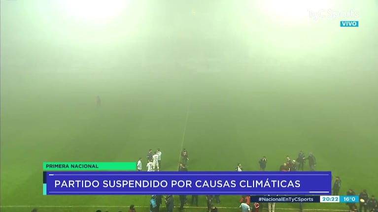 Artime sobre la suspensión del partido de Belgrano contra Quilmes