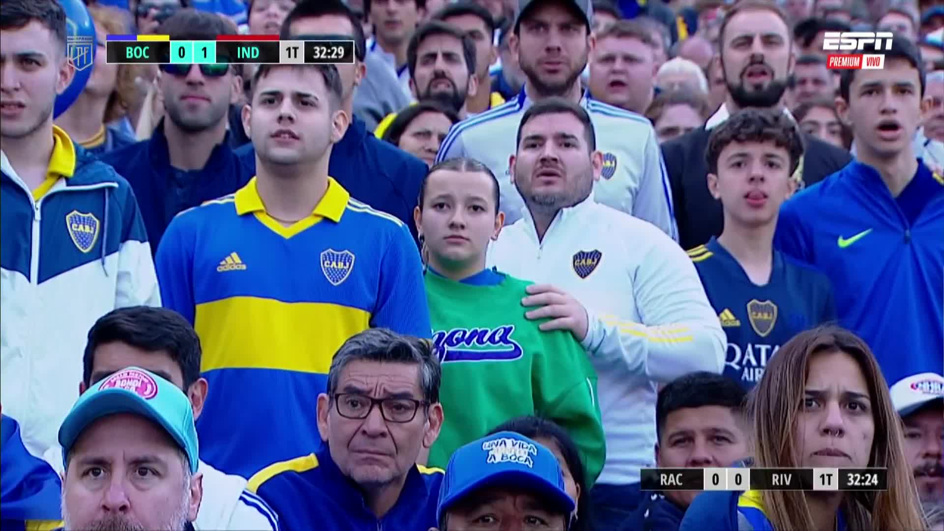 Ráfaga de goles en Boca-Independiente