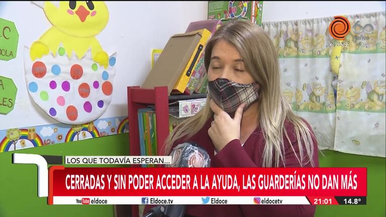 Otro sector en crisis: las guarderías no dan más