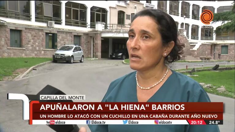 La Hiena Barrios sigue internado tras ser apuñalado en Año Nuevo