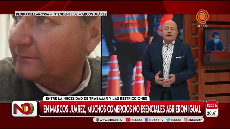 El intendente de Marcos Juárez remarcó la dificultad de controlar el DNU