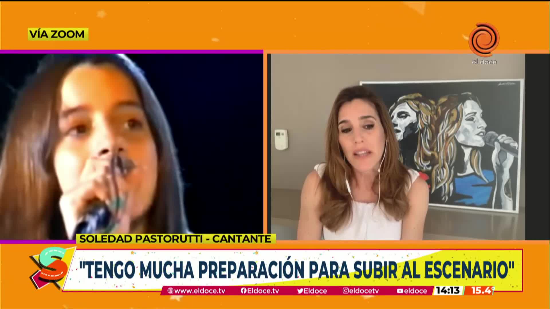 Soledad Pastorutti con Seguimos en el Doce