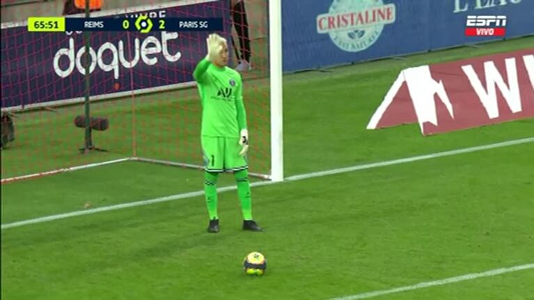 Así fue el ingreso de Messi con la camiseta del PSG