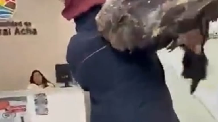 La curiosa protesta de un productor agropecuario en La Pampa
