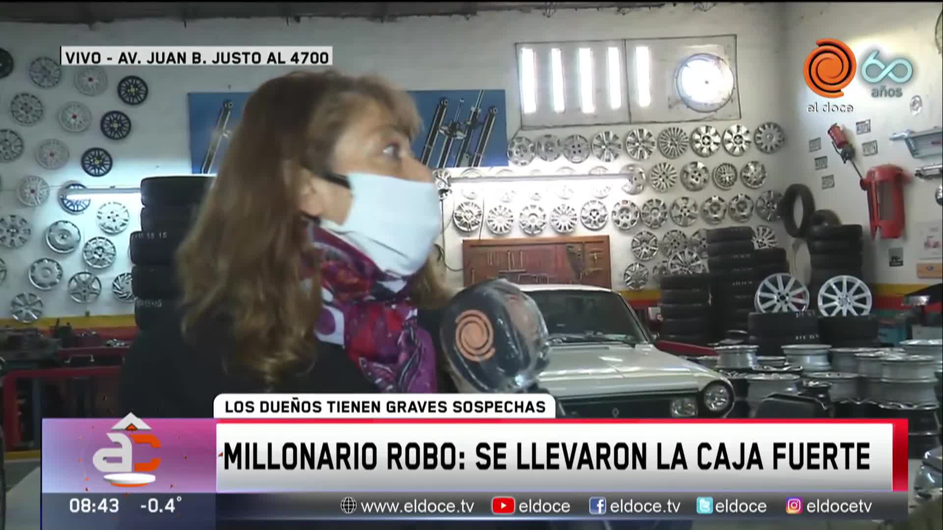 Millonarios robos e indignación: los dueños, con graves sospechas