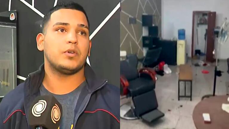 La impotencia del barbero al que le desvalijaron la peluquería