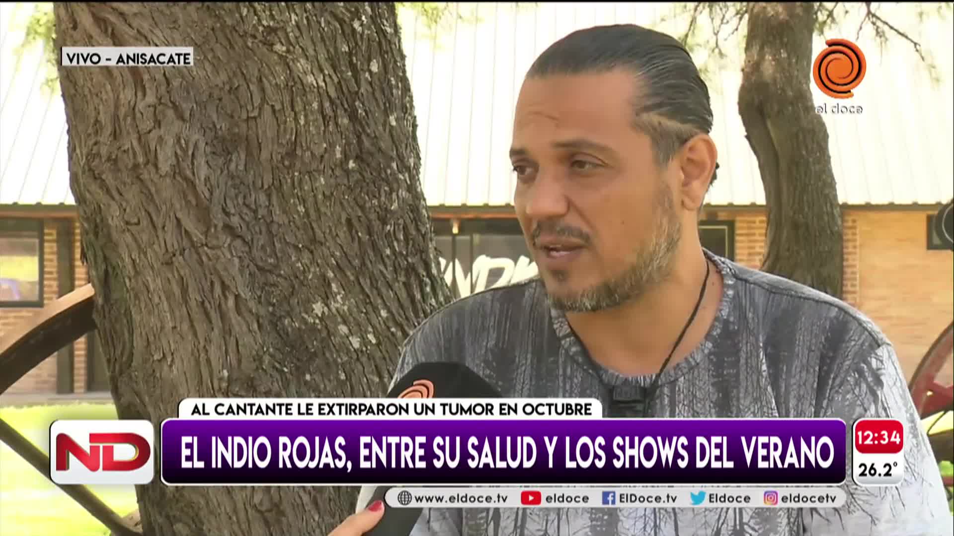 El Indio Rojas vuelve a los escenarios 