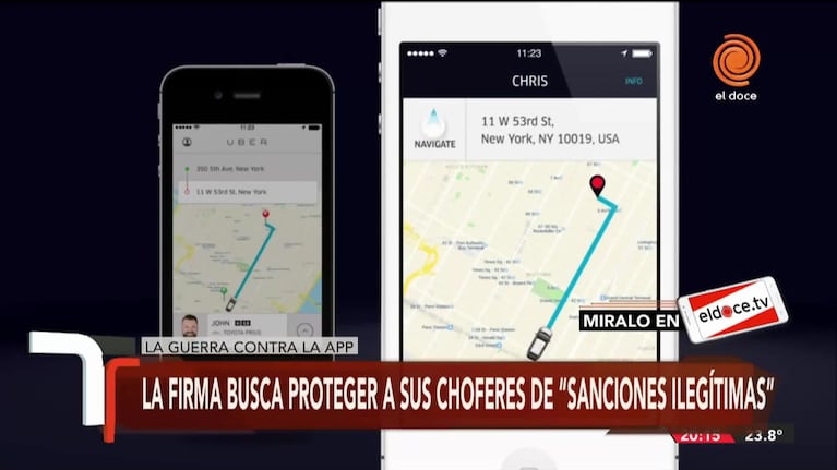 Suspendieron la actividad de Uber en Córdoba