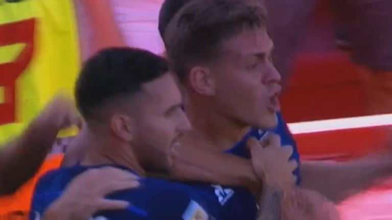 El gol de Girotti y el 1 a 0 de Talleres sobre Huracán