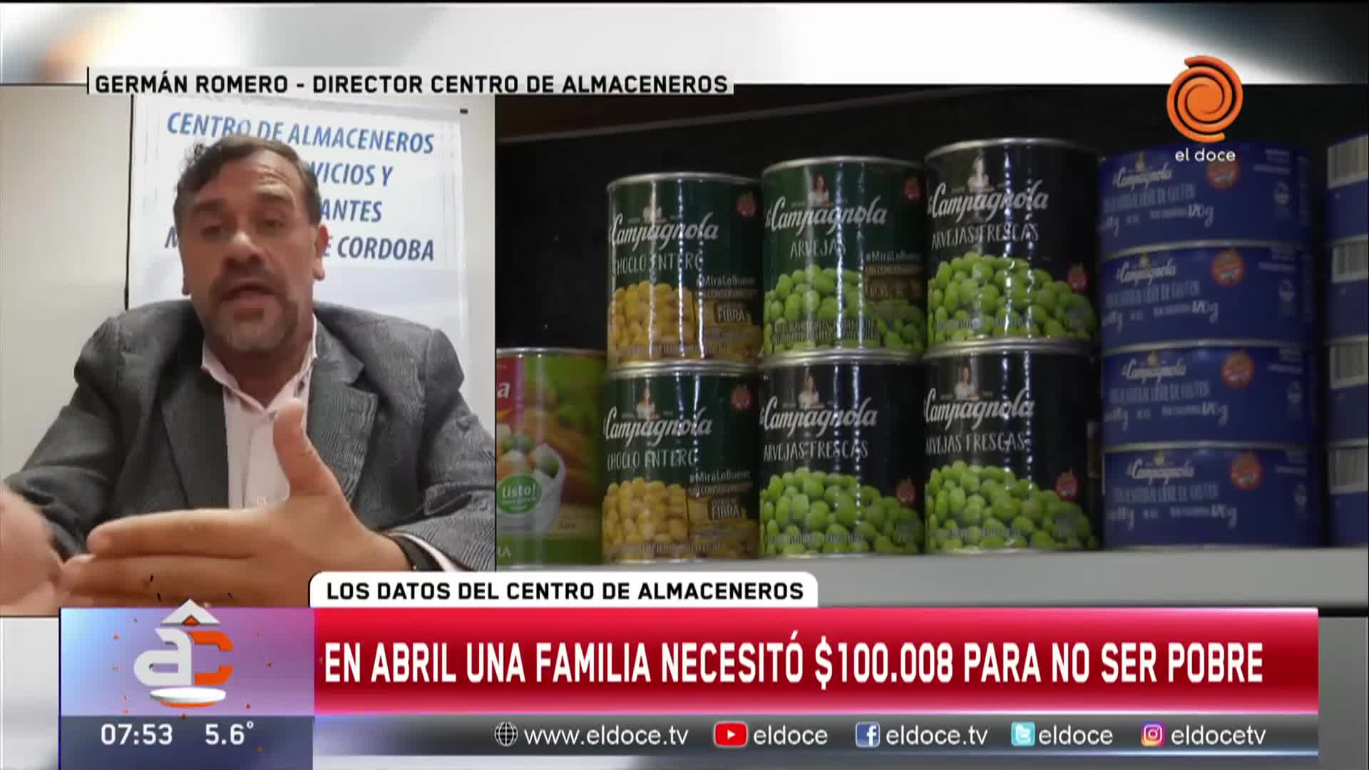 Para almaceneros, la inflación pone en riesgo la seguridad alimentaria