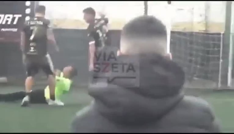 Brutal ataque a un árbitro de fútbol amateur