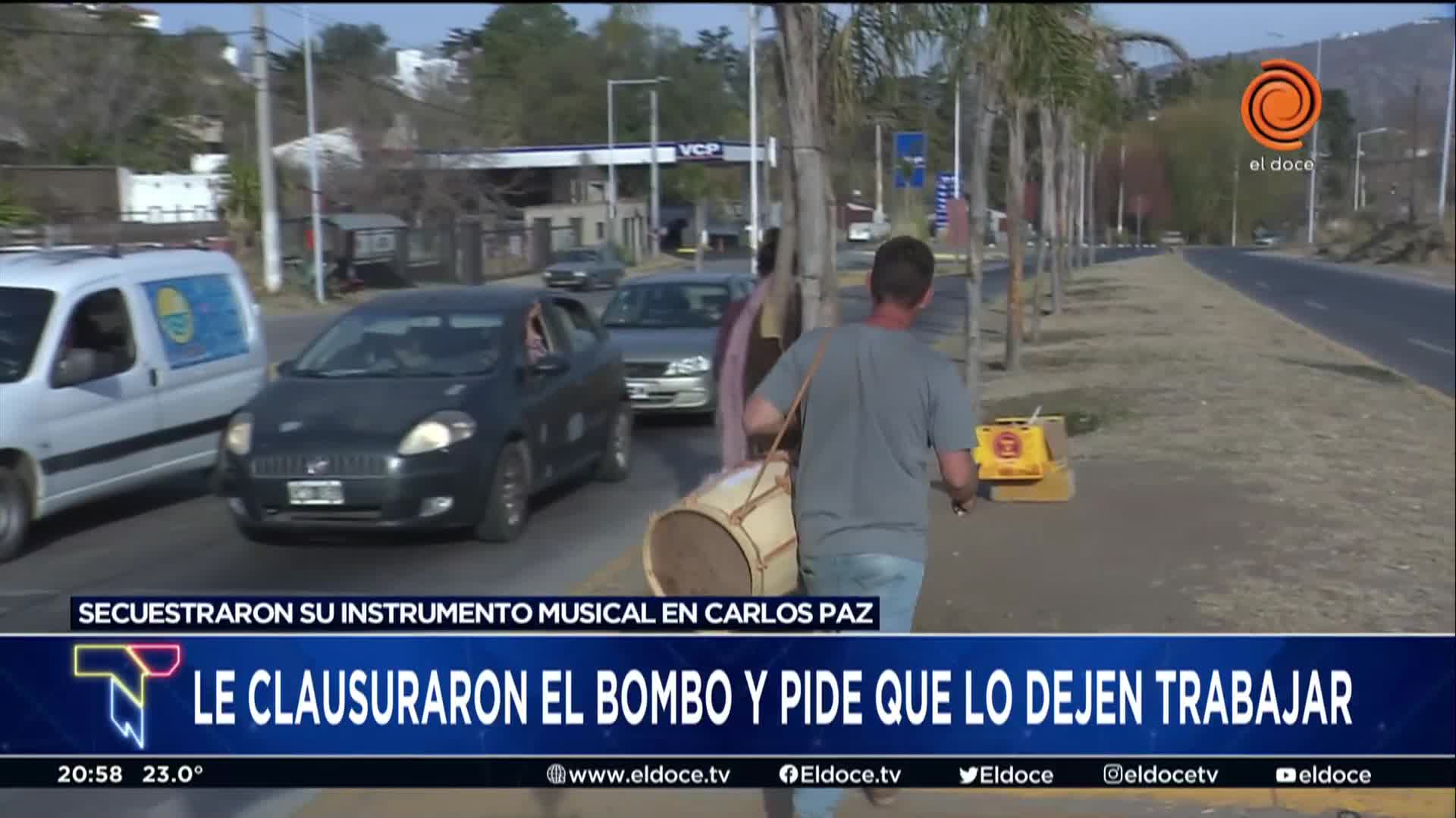 Clausuraron un bombo criollo en Carlos Paz