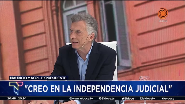 Macri: “Cuando hay independencia y justicia, hay inversión”