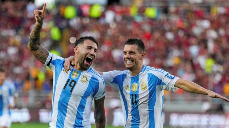 El gol de Otamendi y el 1 a 0 de Argentina sobre Venezuela