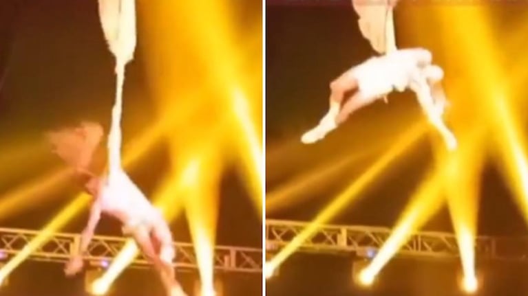 Así fue la terrible caída del “Tarzán” brasileño en un circo