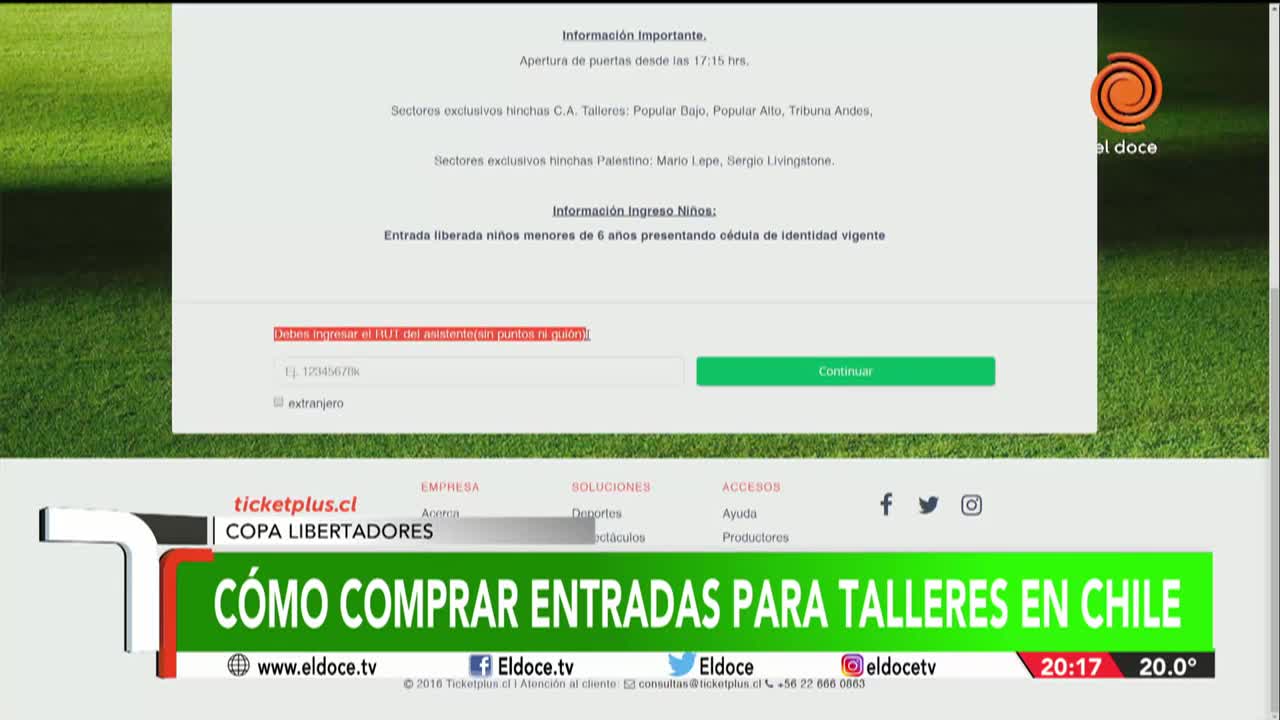 ¿Viajás? Cómo comprar entradas para ver a Talleres ante Palestino