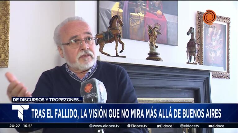 "Fue muy imprudente": la opinión de un historiador sobre los dichos de Alberto Fernández