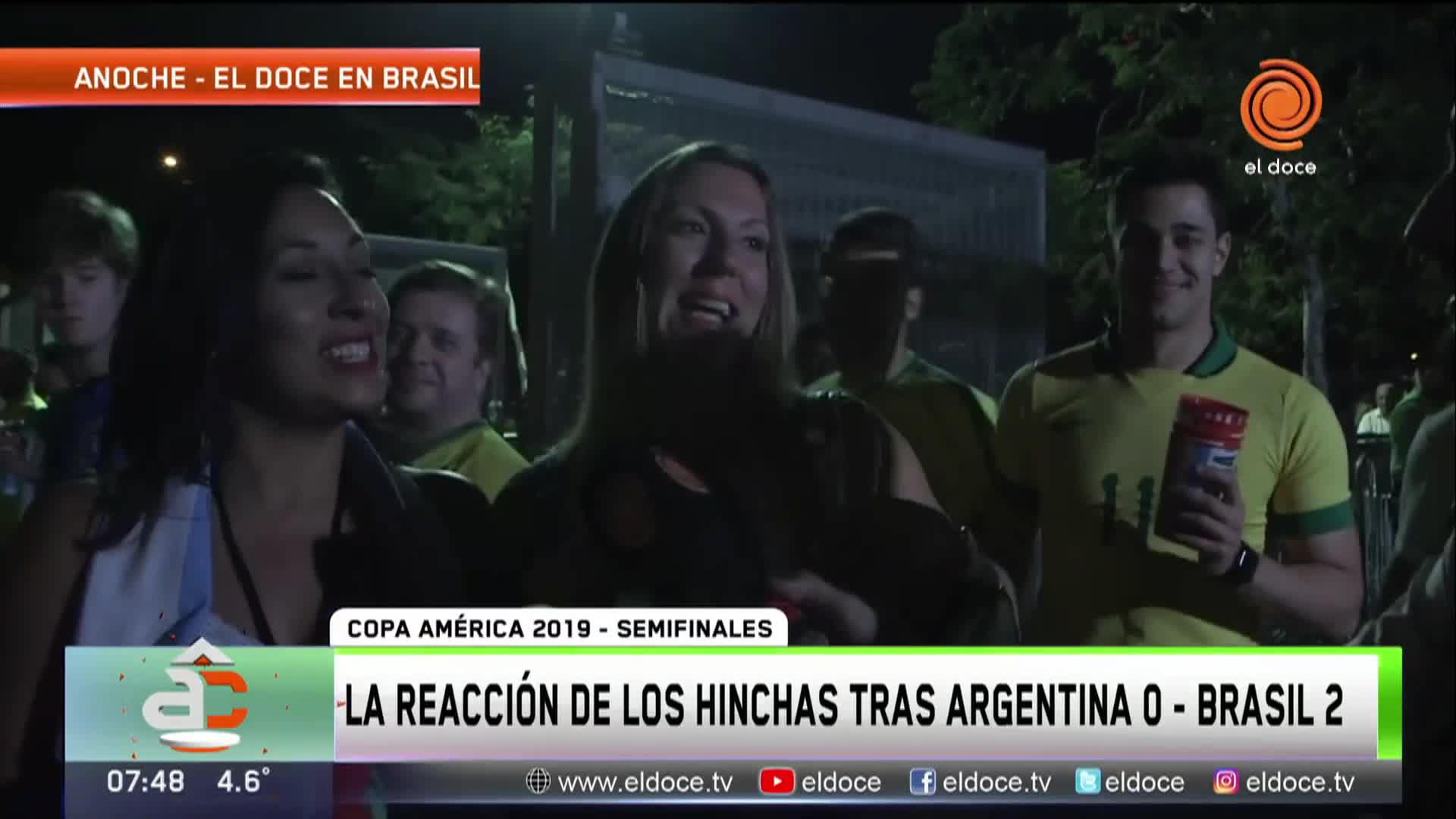 Copa América: la opinión de los hinchas argentinos tras la derrota con Brasil