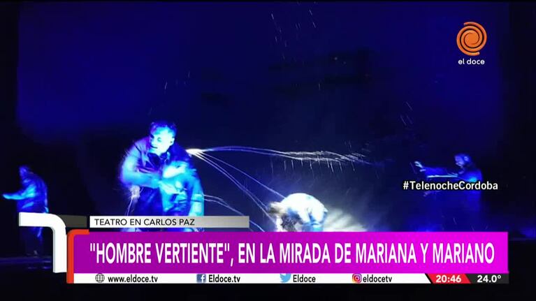 Los Marianes vivieron la experiencia de "Hombre Vertiente"